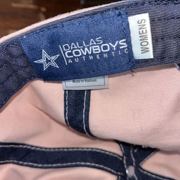 Pale Pink Sexy Women’s Model Dallas Cowboys Sewn Star Baseball Cap Hat - Sloop - Picture 2 of 5